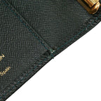 Louis Vuitton Taiga Agenda PM Notebook Cover Esepia Green Leather