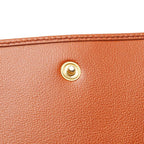 Saint Laurent Vintage Line Wallet Brown Leather