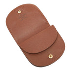 Louis Vuitton Monogram Porte-Monnaie Guse Coin Purse Brown Leather