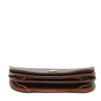 Louis Vuitton Monogram Porte-Monnaie Guse Coin Purse Brown Leather