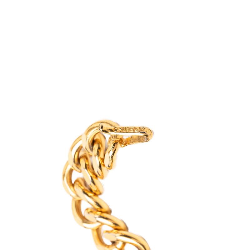 Chanel Vintage Logo Chain Belt Gold Plated