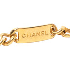 Chanel Vintage Logo Chain Belt Gold Plated