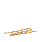 Chanel Vintage Logo Chain Belt Gold Plated