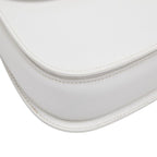 Gucci Bamboo 2-Way Shoulder Bag White Leather