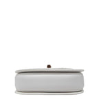 Gucci Bamboo 2-Way Shoulder Bag White Leather