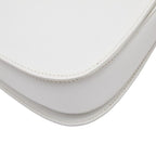 Gucci Bamboo 2-Way Shoulder Bag White Leather
