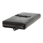 Saint Laurent YSL Logo Croco Wallet