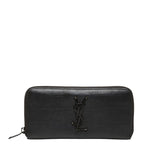 Saint Laurent YSL Logo Croco Wallet