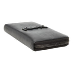 Saint Laurent YSL Logo Croco Wallet