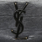 Saint Laurent YSL Logo Croco Wallet