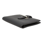Dior Normandy Card Case Black Leather