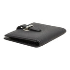 Dior Normandy Card Case Black Leather