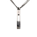 Gucci Cutout Necklace Silver