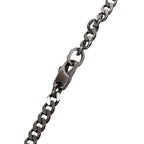 Gucci Cutout Necklace Silver