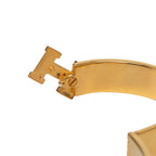 Hermes Clic PM Bracelet Gold Blue Plated Enamel