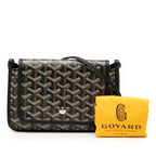 Goyard Plumet Shoulder Bag Pouch Wallet Black Multicolor Leather — view 6