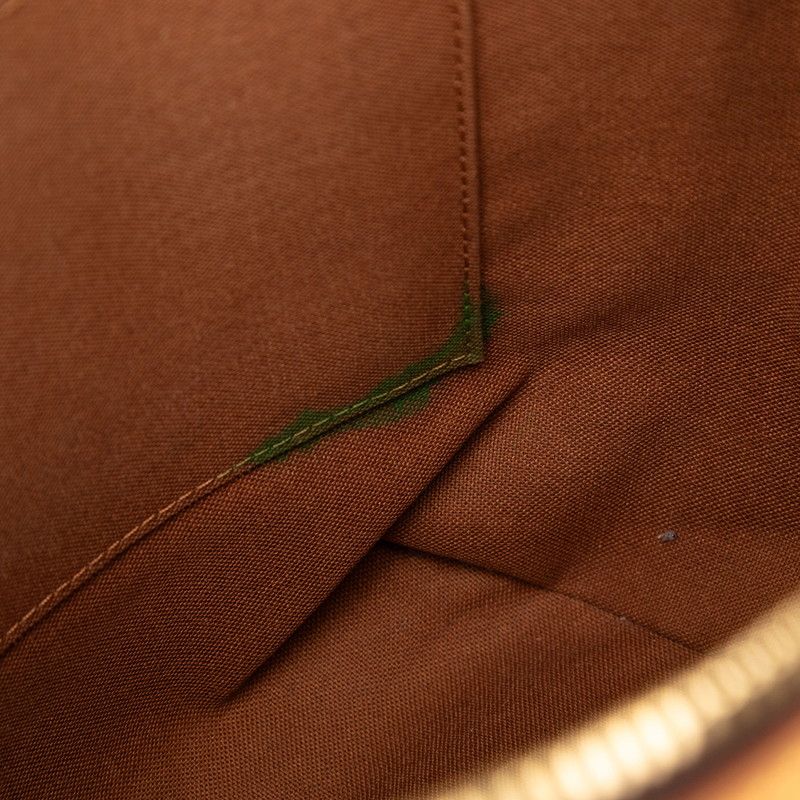 Louis Vuitton Monogram Palermo PM Shoulder Bag 2-Way Brown Leather