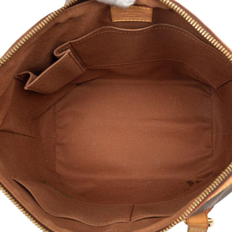 Louis Vuitton Monogram Palermo PM Shoulder Bag 2-Way Brown Leather
