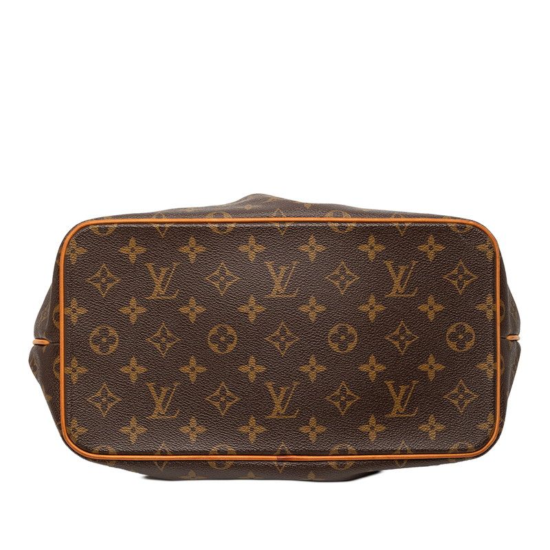 Louis Vuitton Monogram Palermo PM Shoulder Bag 2-Way Brown Leather