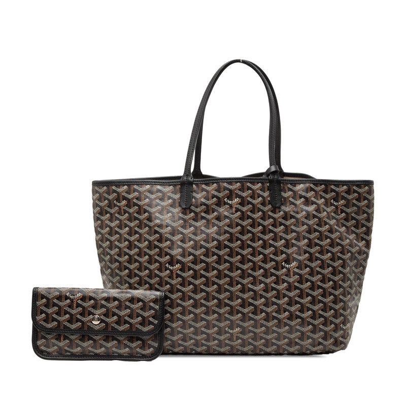 Goyard Saint Louis PM Tote Black Leather — view 7