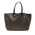 Goyard Saint Louis PM Tote Black Leather
