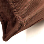 Hermes Her Line MM Nylon Canvas Brown Tote Silver — view 6