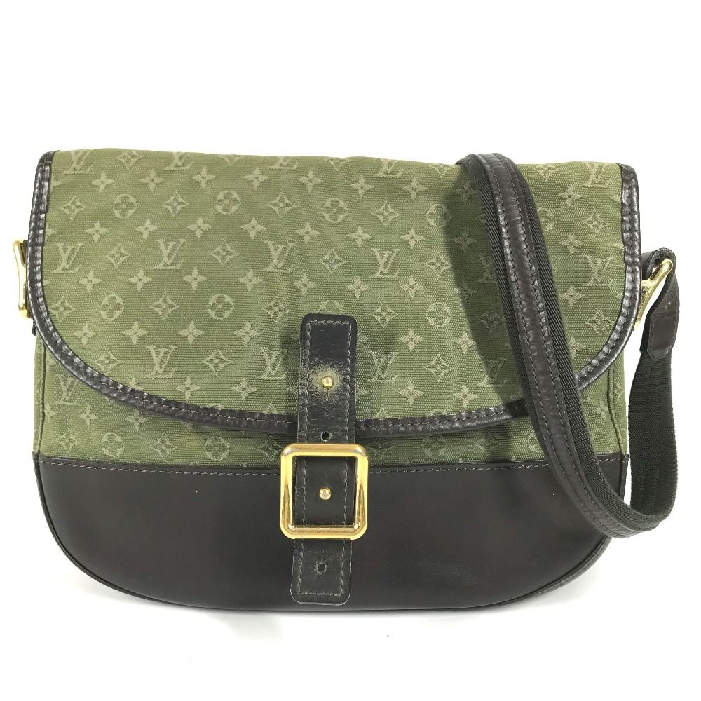 Louis Vuitton Shoulder Bag Belanger Monogram Mini Canvas Khaki