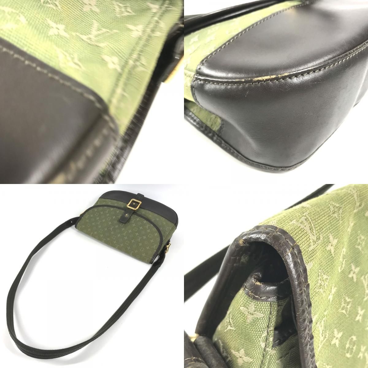 Louis Vuitton Shoulder Bag Belanger Monogram Mini Canvas Khaki