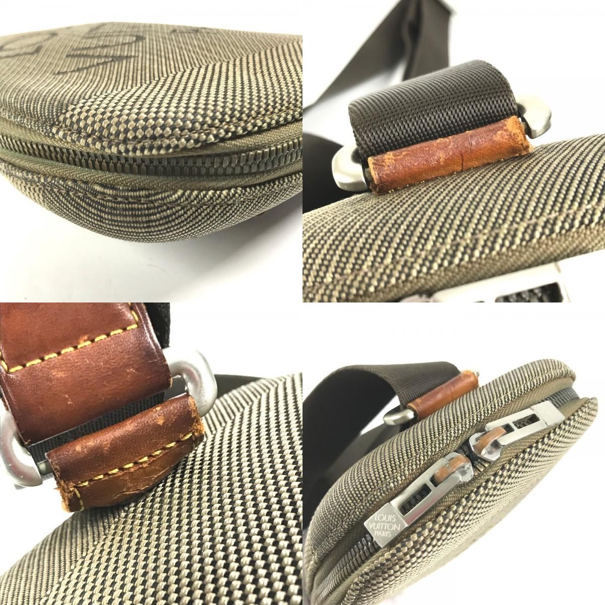 Louis Vuitton Belt Bag Damier Geant Canvas Khaki