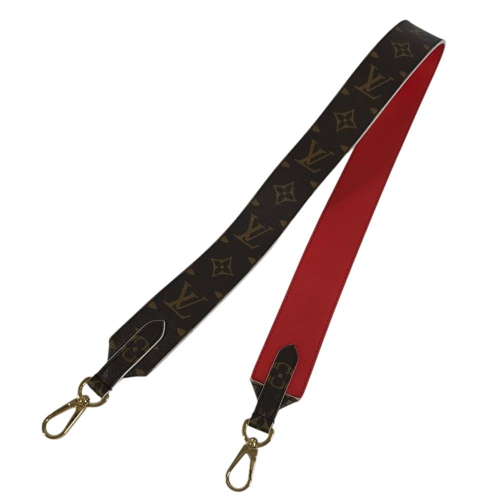 Louis Vuitton No Shoulder Strap Adjustable Monogram Canvas Brown