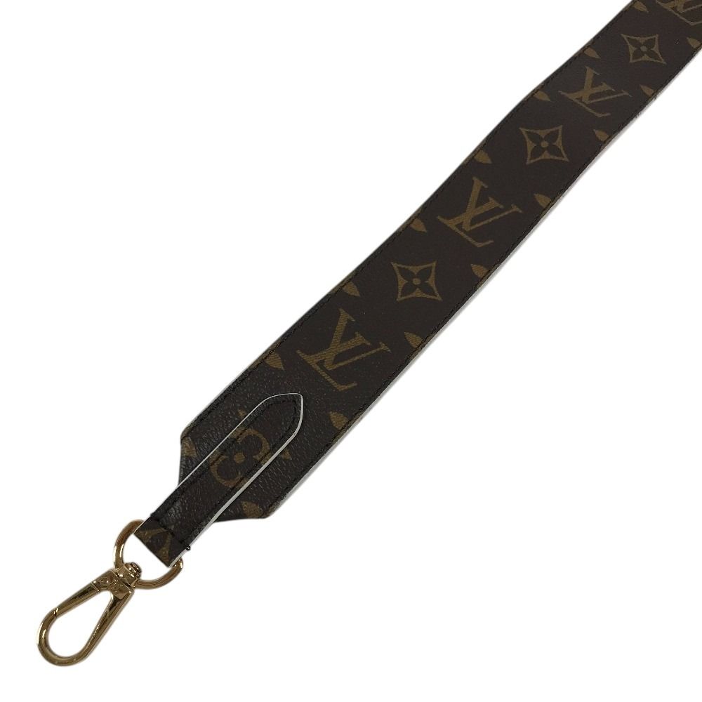Louis Vuitton No Shoulder Strap Adjustable Monogram Canvas Brown