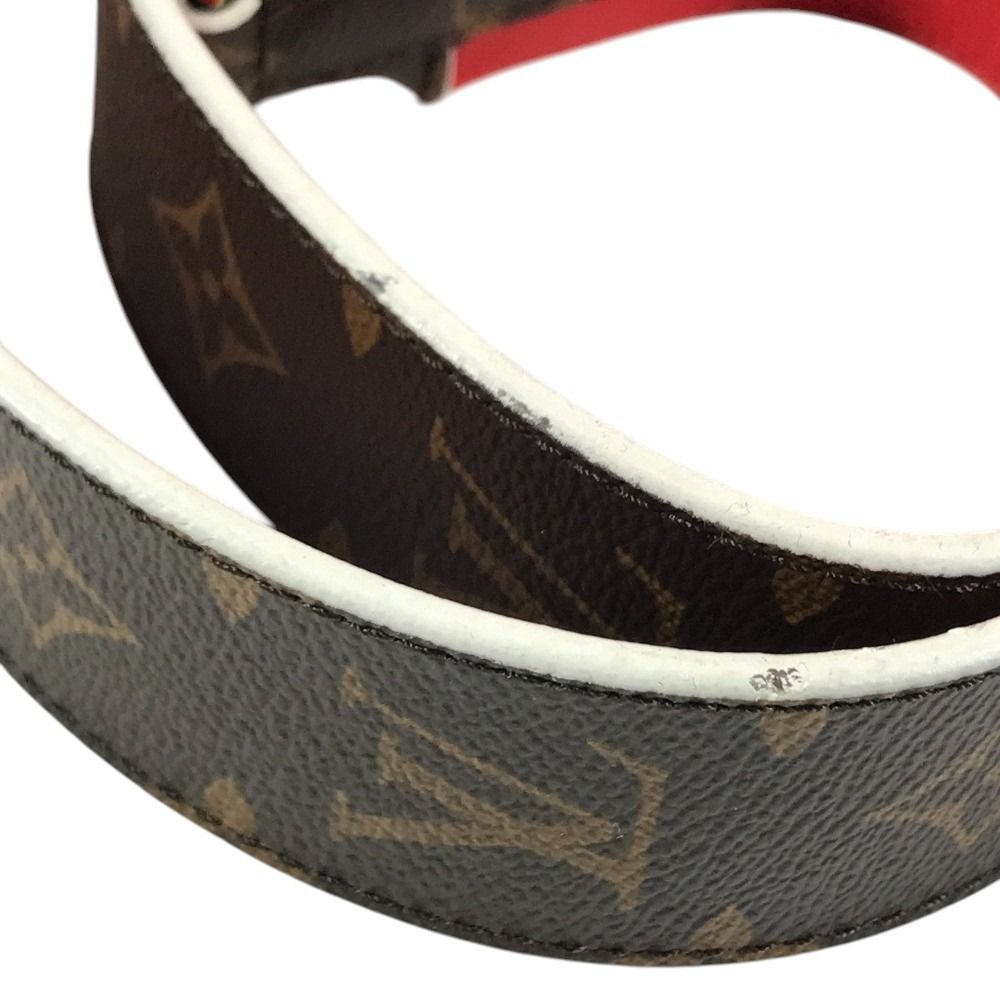 Louis Vuitton No Shoulder Strap Adjustable Monogram Canvas Brown