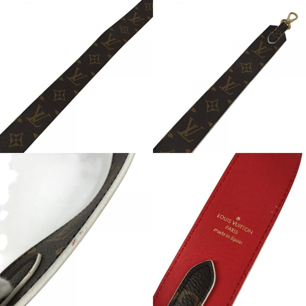 Louis Vuitton No Shoulder Strap Adjustable Monogram Canvas Brown