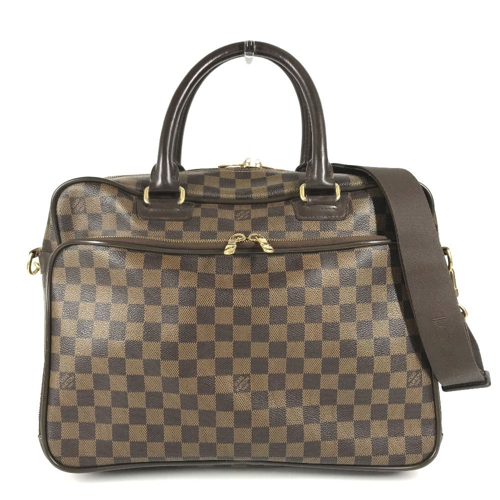 Louis Vuitton Handbag Icare Damier Canvas Ebene Brown