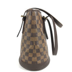 Louis Vuitton Shoulder Bag Marais Damier Graphite Canvas Brown