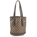 Louis Vuitton Shoulder Bag Marais Damier Graphite Canvas Brown