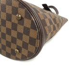 Louis Vuitton Shoulder Bag Marais Damier Graphite Canvas Brown