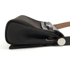 Hermes Shoulder Bag Herbag Zip Mini Toile Military Brown