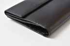 Prada Wallet Trifold Fold Vintage Nero Black