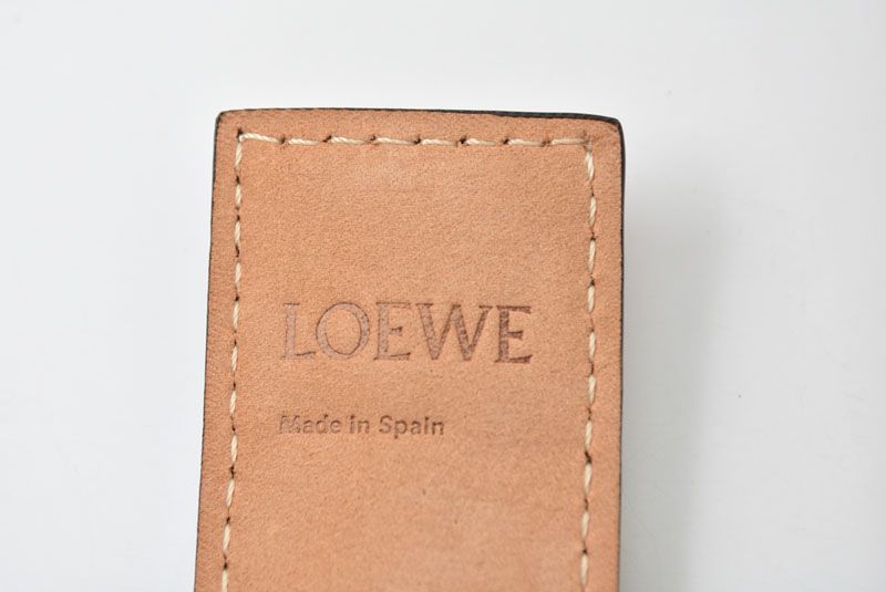 Loewe Bracelet Bangle Anagram 119.19.336 Slap Brown
