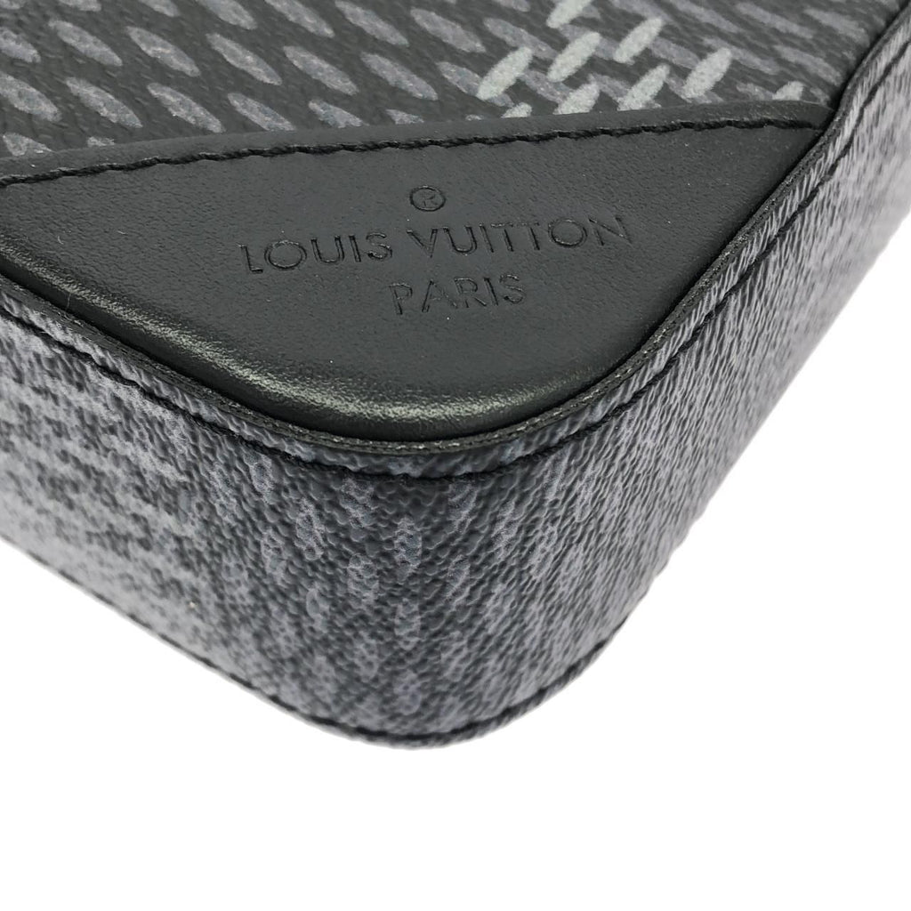Louis Vuitton Damier Graphite Trio Messenger Shoulder Bag