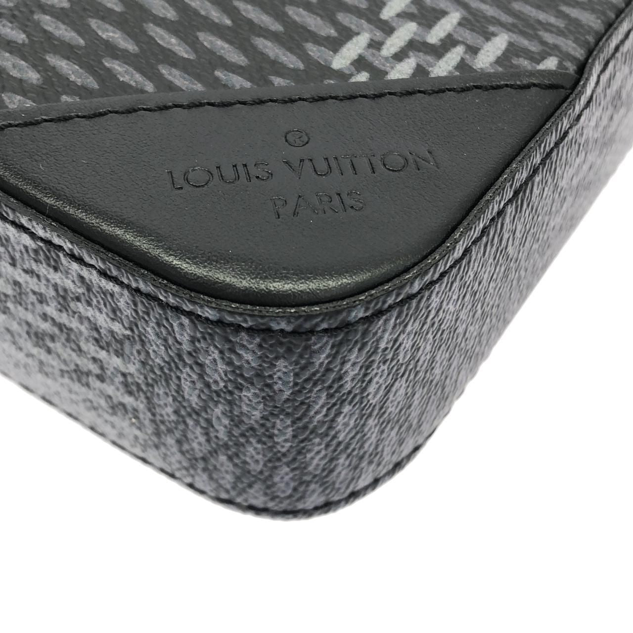 Louis Vuitton Damier Graphite Trio Messenger Shoulder Bag