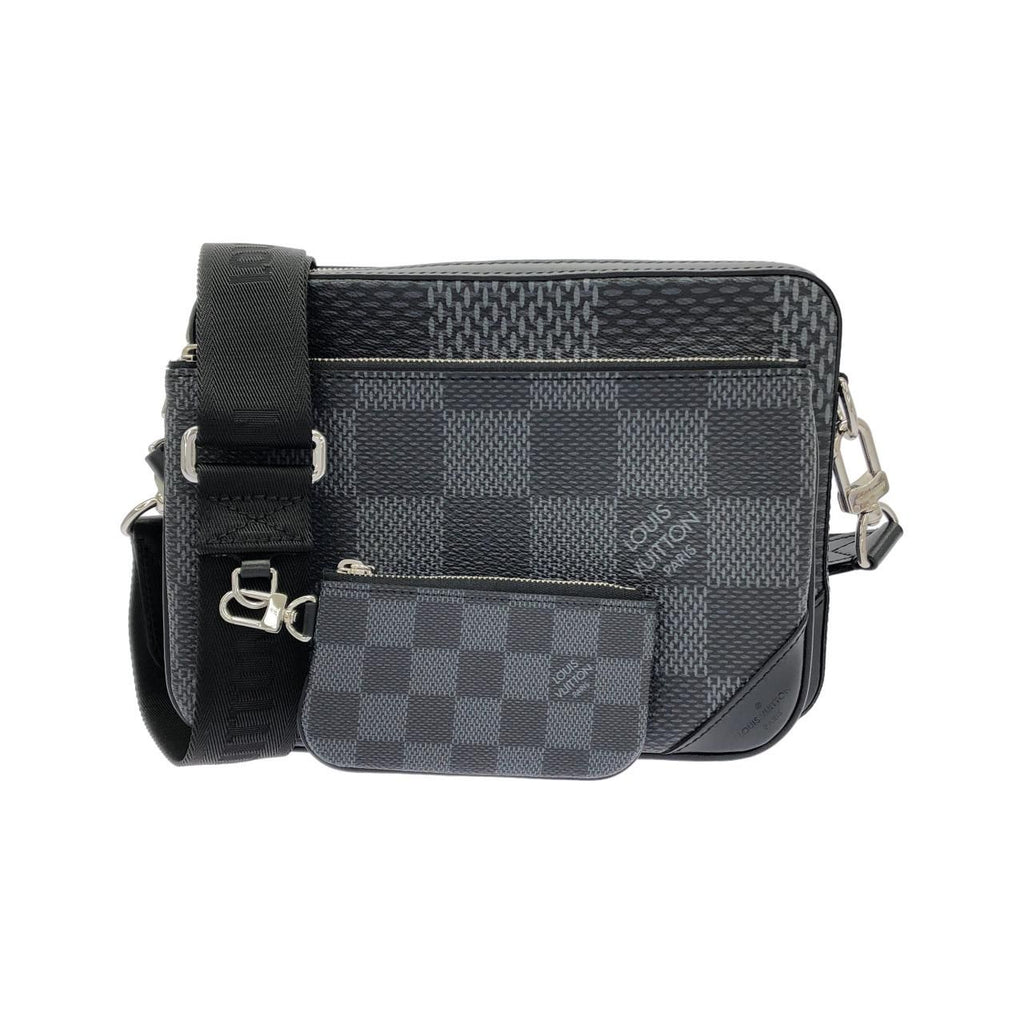 Louis Vuitton Damier Graphite Trio Messenger Shoulder Bag