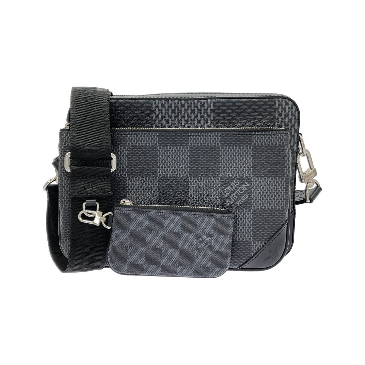 Louis Vuitton Damier Graphite Trio Messenger Shoulder Bag