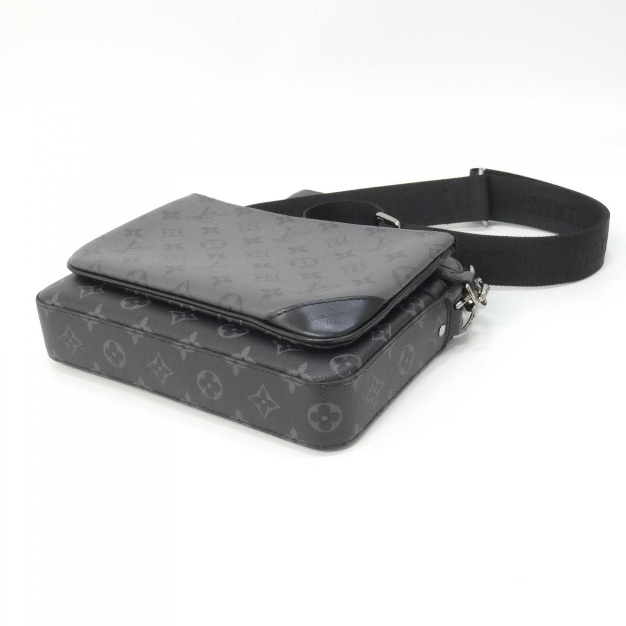 Louis Vuitton Monogram Eclipse Reverse Trio Messenger Shoulder Bag