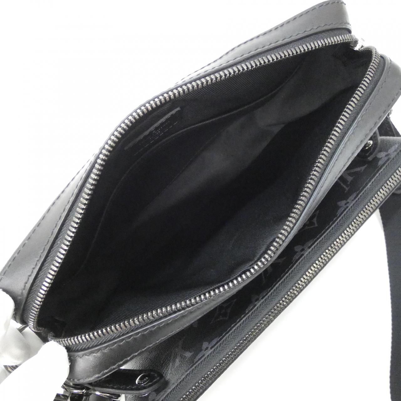 Louis Vuitton Monogram Eclipse Reverse Trio Messenger Shoulder Bag