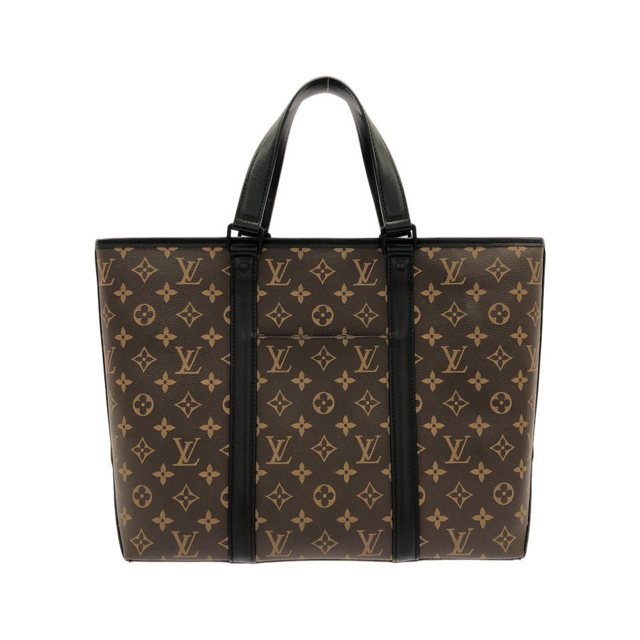 Louis Vuitton Monogram Macassar Weekend Tote Bag PM