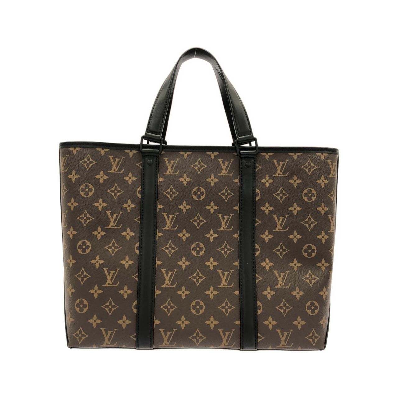Louis Vuitton Monogram Macassar Weekend Tote Bag PM
