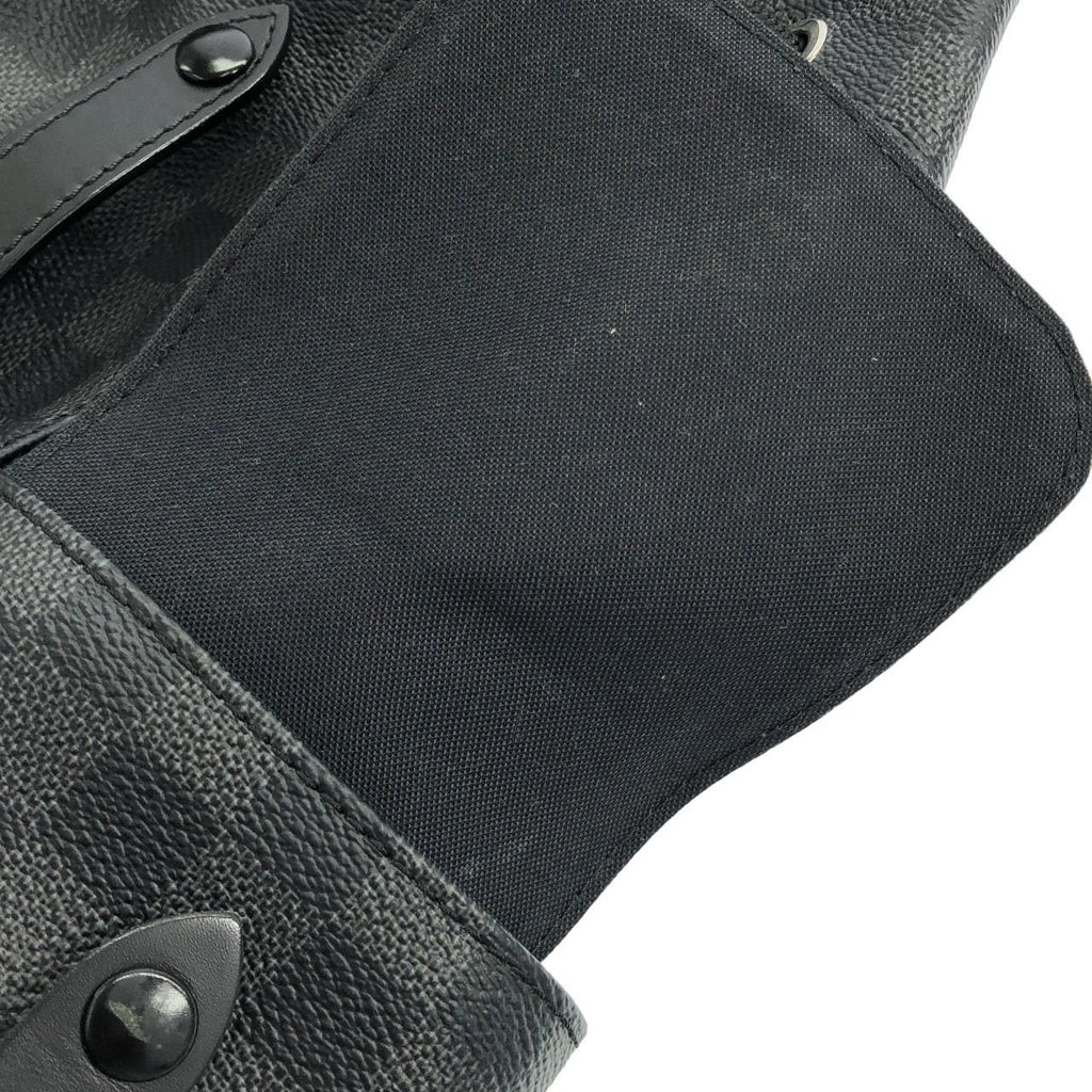 Louis Vuitton Damier Graphite Christopher MM Backpack