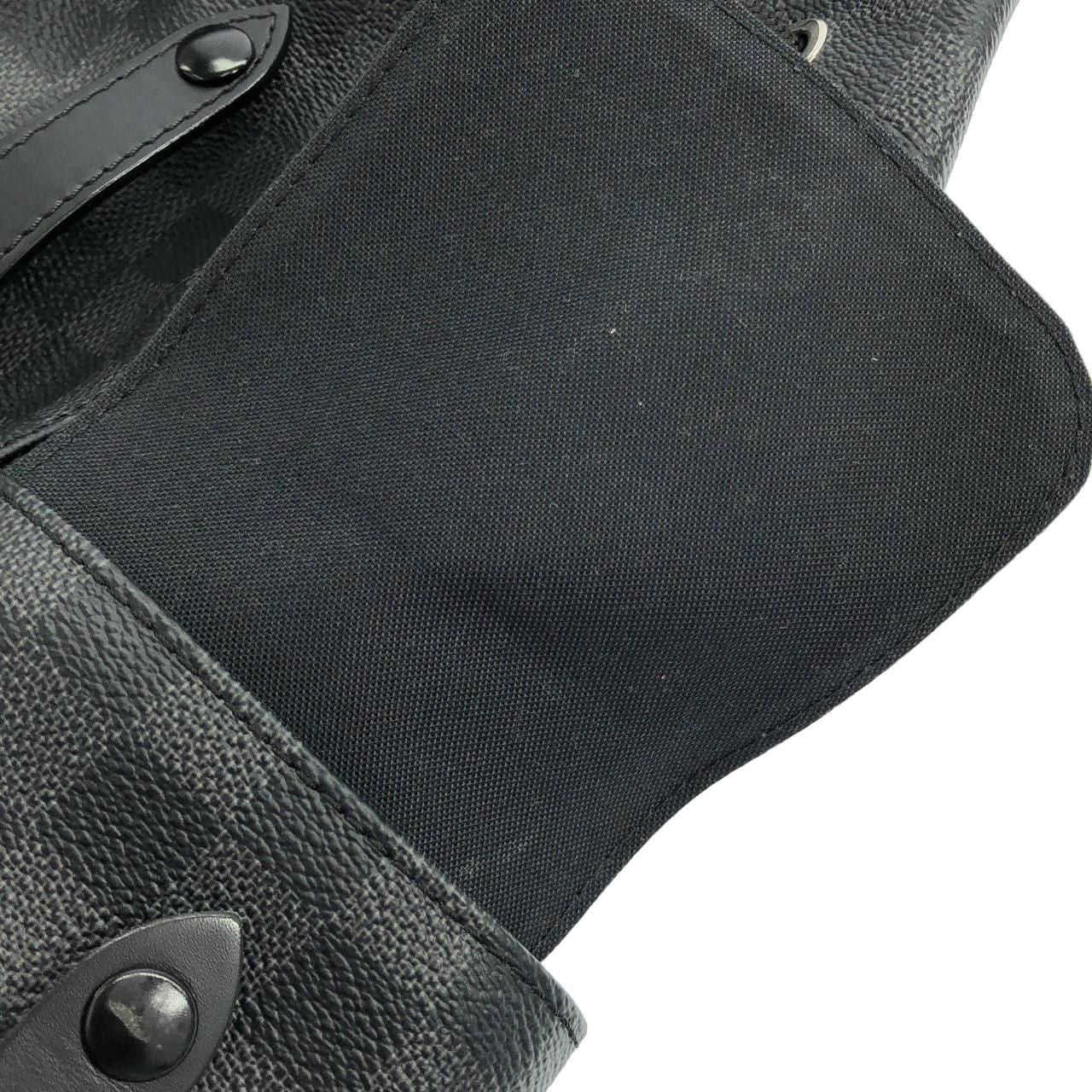 Louis Vuitton Damier Graphite Christopher MM Backpack